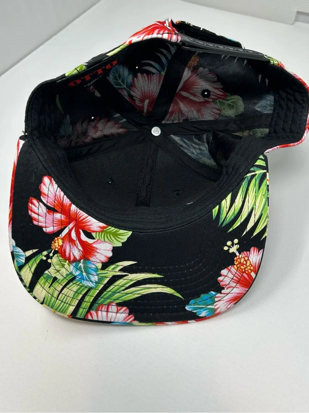 OTTO Hat Cap Snapback One Size Multicolor Mens Hawaiian Tropical Floral Idaho